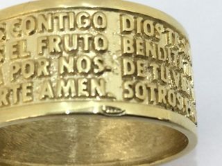 anillo oro 18k