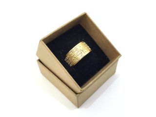 anillo oro 18k