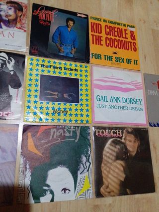 Lote  10 Singles Vinilo - Varios 80's