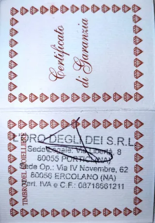 Colgante zafiro y diamantes