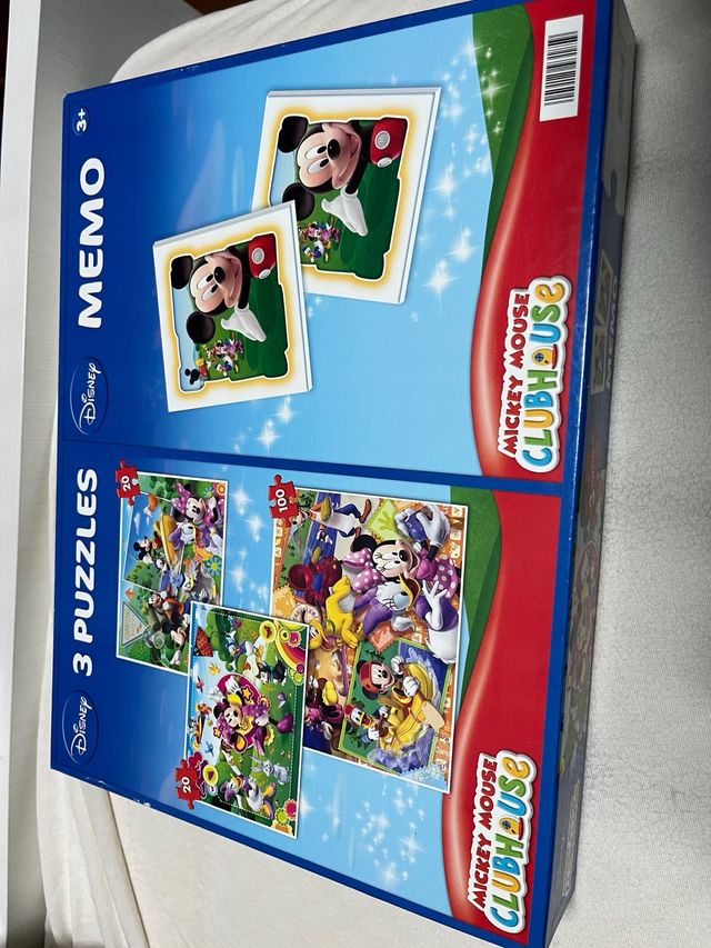 Puzzle Mickey Mouse Clubhouse (3 Puzzles + Memo)