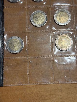 2 euro italia collezione monete vari anni circolat