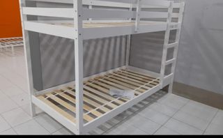 SUPER OFERTA LITERA DE MADERA BLANCA
