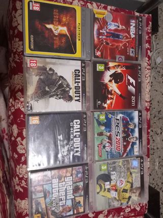 Lote de 22 juegos del ps3 (El precio es negociable