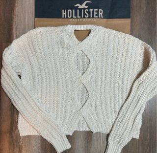 Suéter Hollister blanco