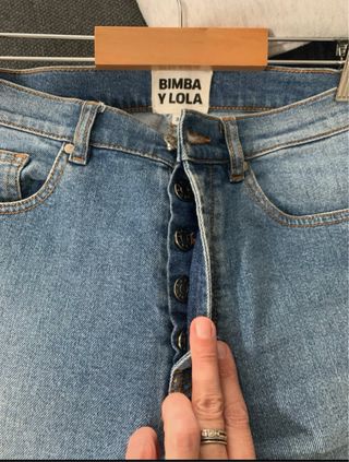 Pantalon Vaquero Bimba y Lola - Talla 36