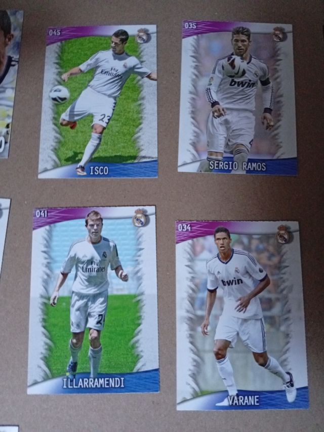 Lote cromos Real Madrid 12-13
