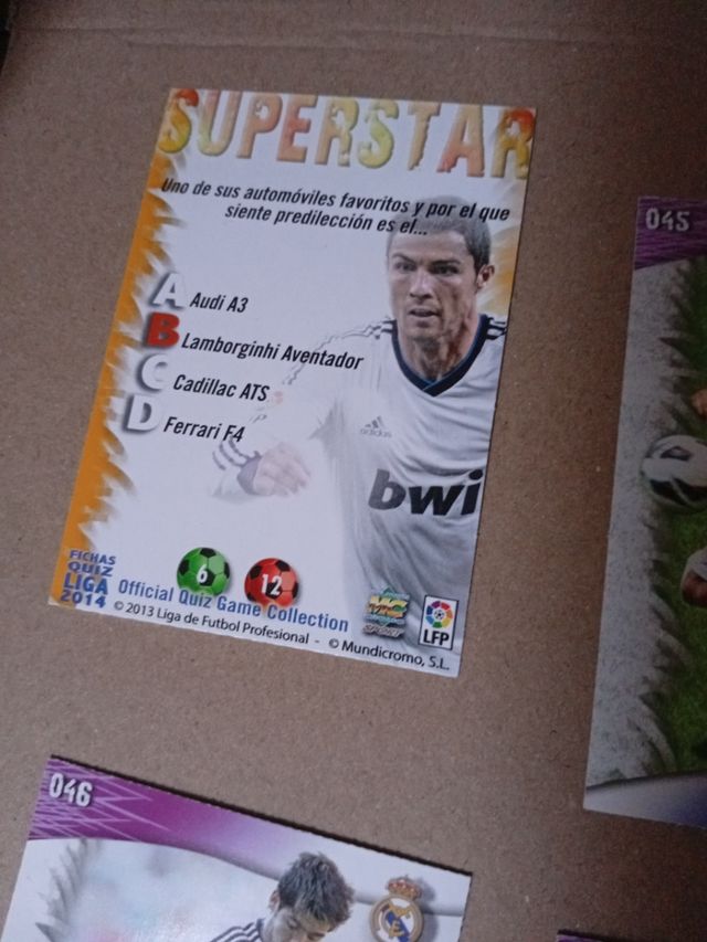 Lote cromos Real Madrid 12-13