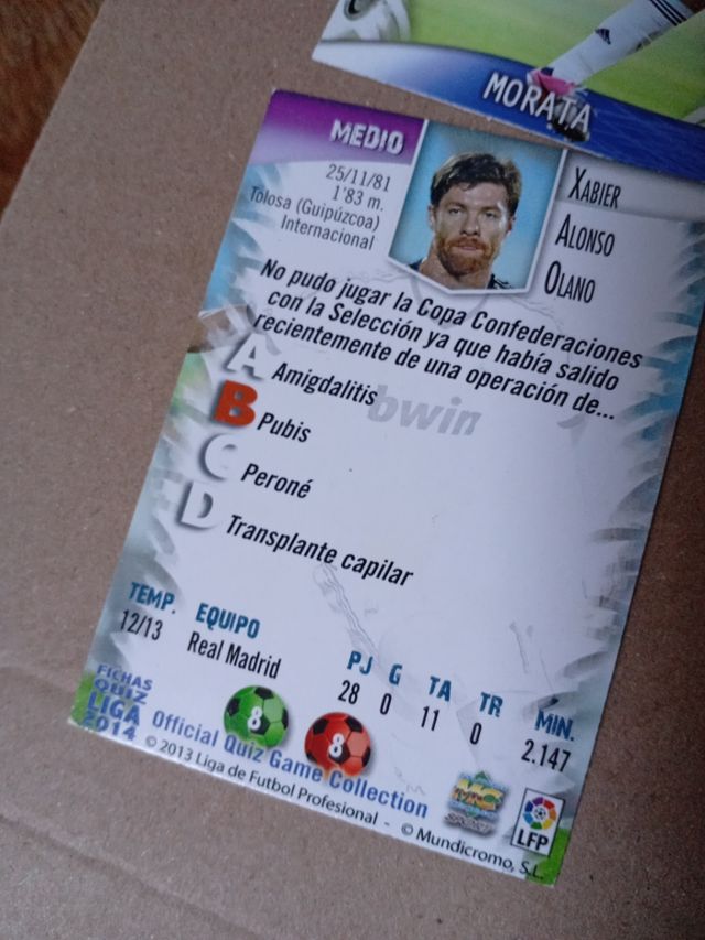 Lote cromos Real Madrid 12-13