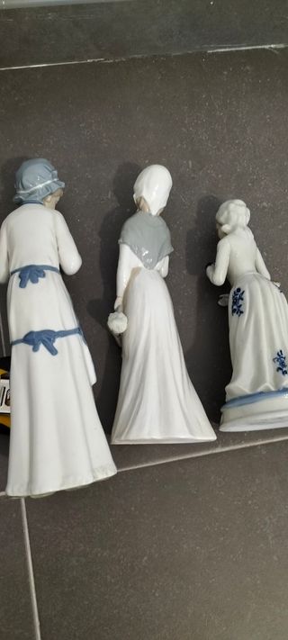 FIGURAS DE PORCELANA ANTIGUAS