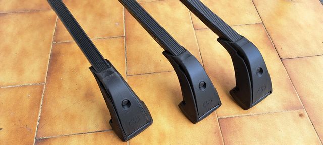 3 Barras tejadilho Toyota Hiace