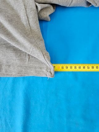 Polo manga larga Tex Talla Especial 5XL 72x84 Gris