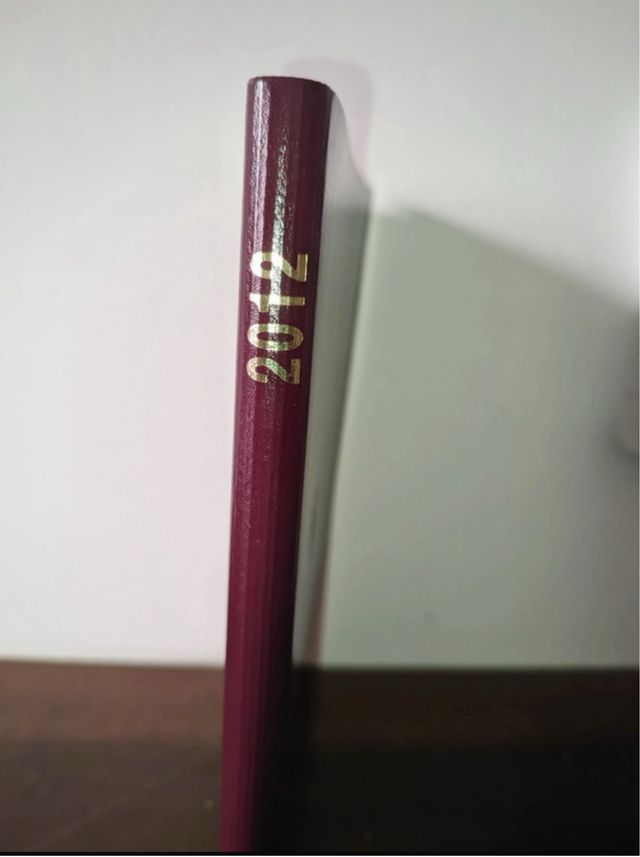 Agenda Vintage Cartier 2012