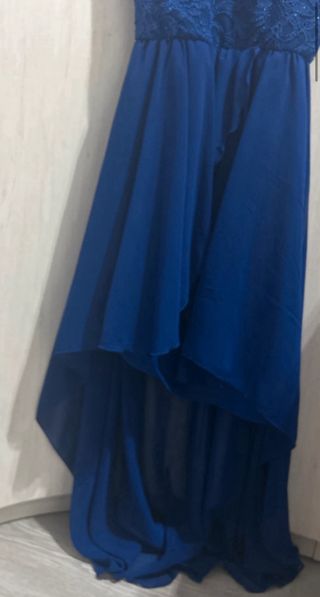 Vestido azul fiesta - Talla XS