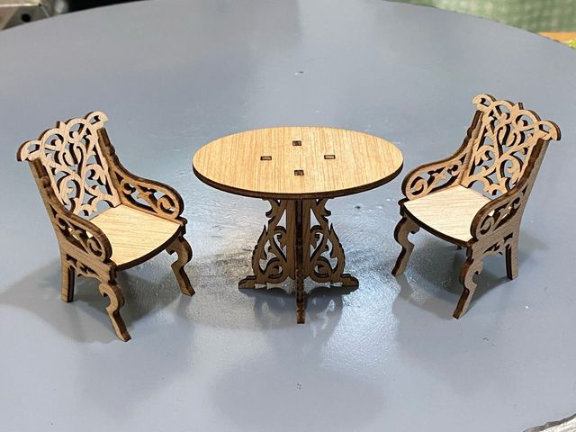 Muebles en miniatura