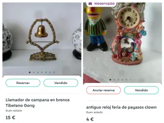 Llamador de campana en bronce Tibetano Gong