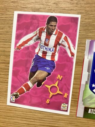 10 FICHAS TOP ATLETICO MADRID MUNDICROMO 2004