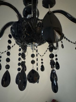 Lampara negra lagrimas SALON/COMEDOR