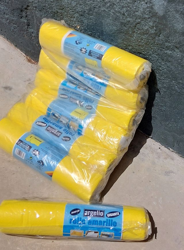PACK 6 rollos bayeta amarilla a PRECIO SALDO