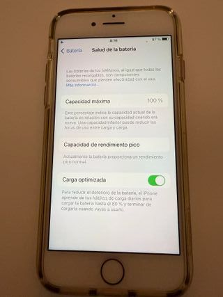 IPHONE 7 32 GB COLOR ROSA + FUNDA