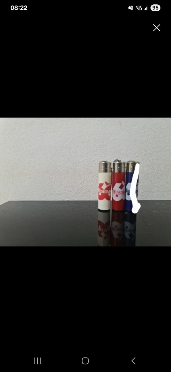 3 Accendini Vintage Winston