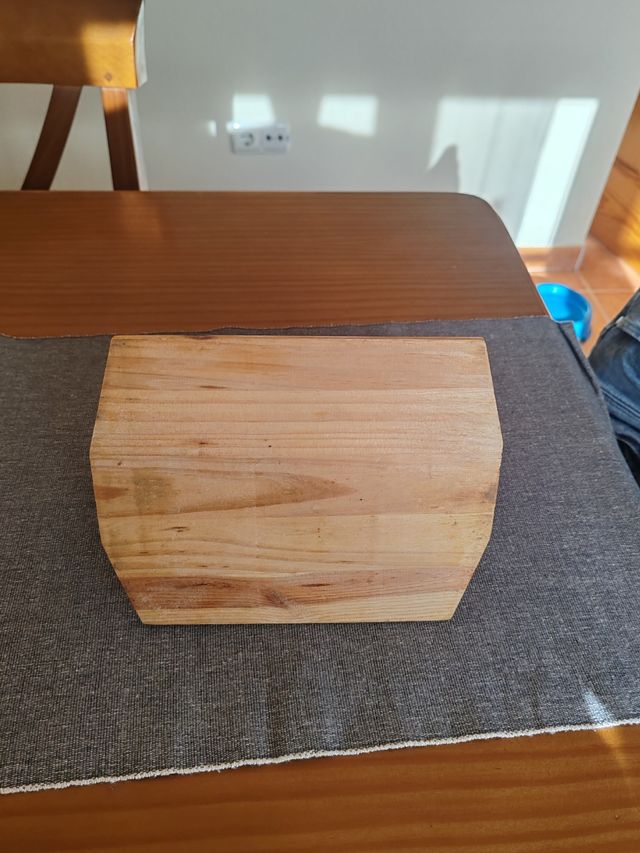 Servilletero de madera