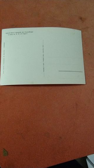 Grace Kelly Cartolina Vintage