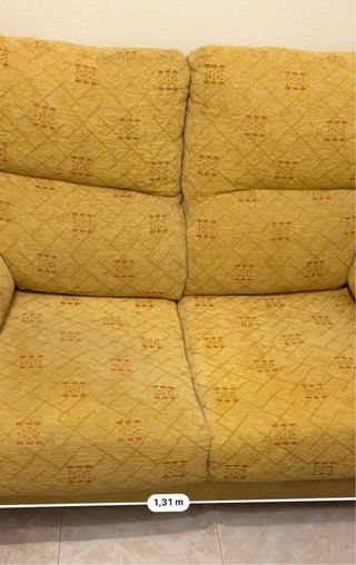 Sofá sillón de 2 plazas cómodo