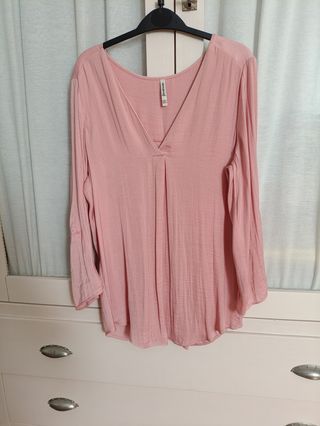 Blusa rosa palo