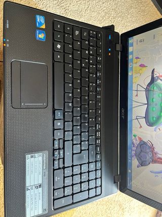 Portátil Acer negro