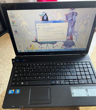 Portátil Acer negro