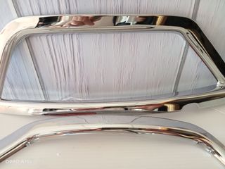 Embellecedores plateados luces traseras vehículos