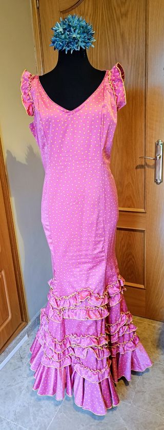 Traje flamenca t46