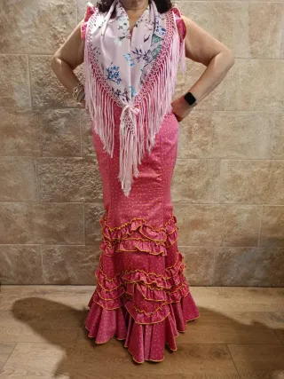 Traje flamenca t46