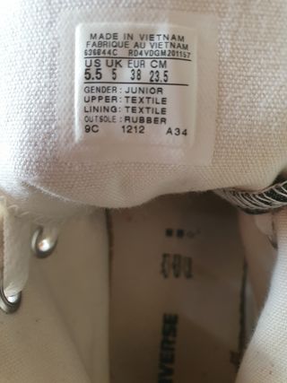 Zapatillas converse