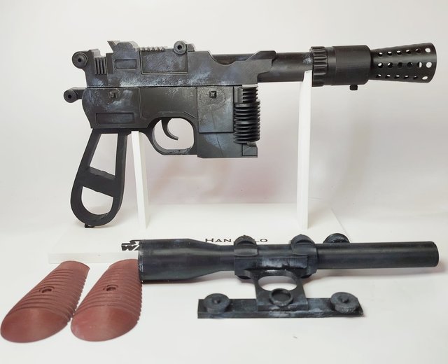 Star Wars - Bláster de Han Solo (DL-44) - Juguete