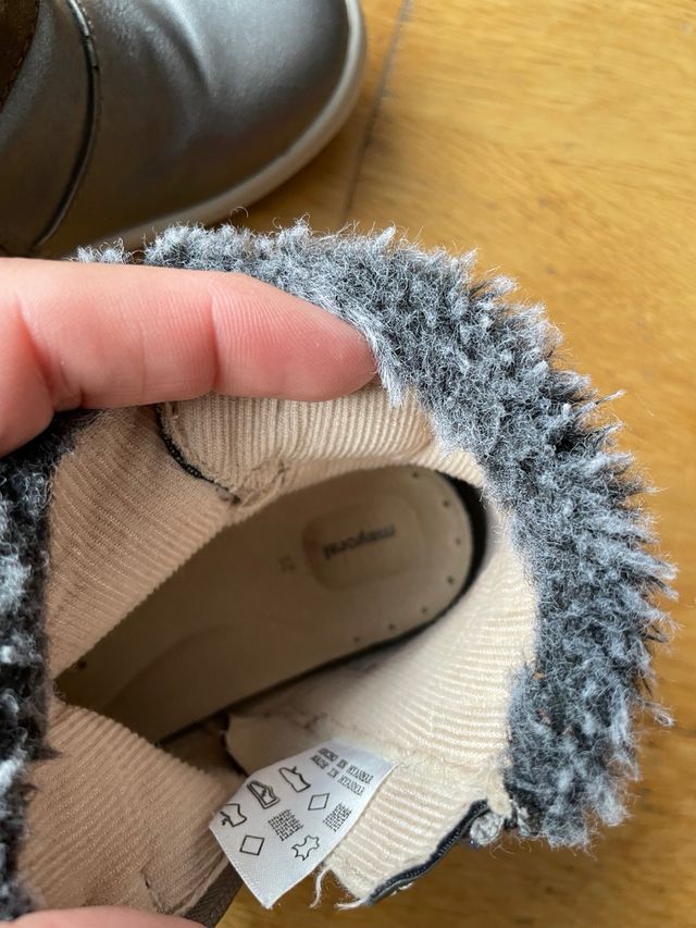 Botas niña Mayoral-Plata-talla23