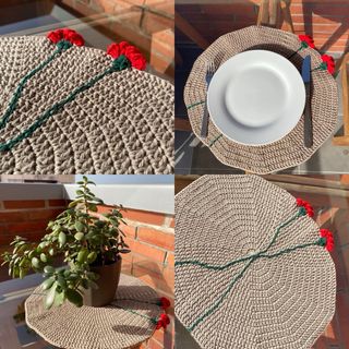 Bajoplato o centro de mesa