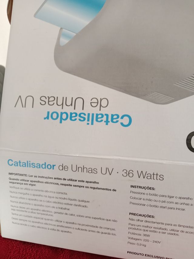 Glo Beauty - Lámpara UV 36W uñas gel