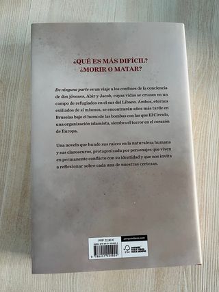 Novela “De ninguna parte” de Julia Navarro