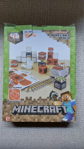 Juego Minecraft Minecard Pack