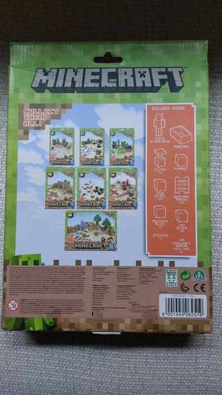 Juego Minecraft Minecard Pack