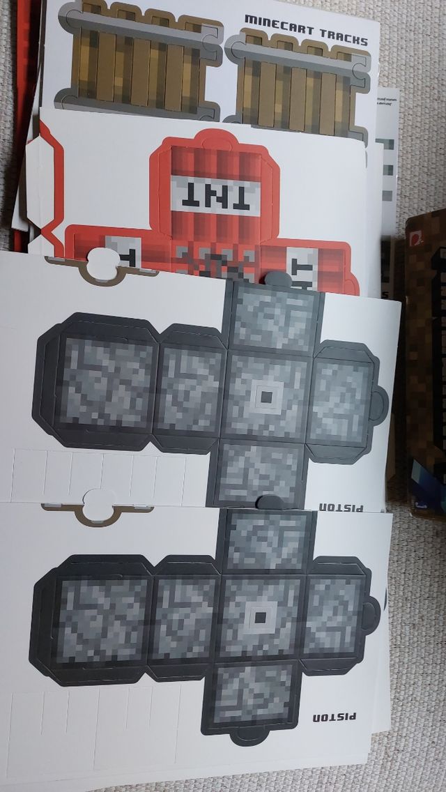 Juego Minecraft Minecard Pack