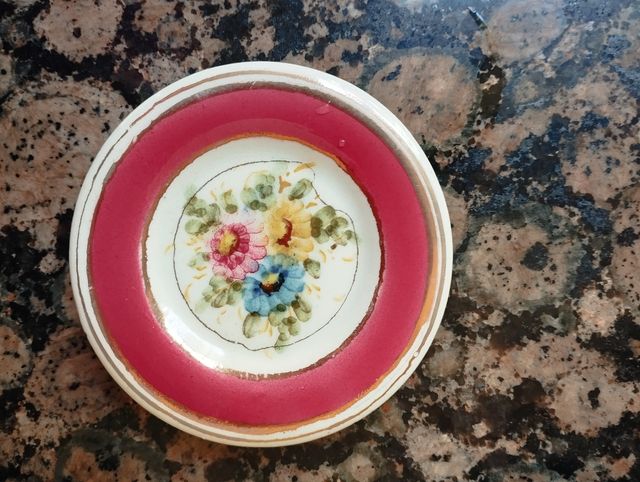 3 Platos miniatura vintage