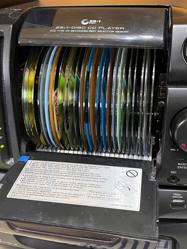 Equipo compacto Pionner cd cassette y radio