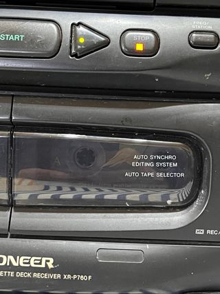 Equipo compacto Pionner cd cassette y radio