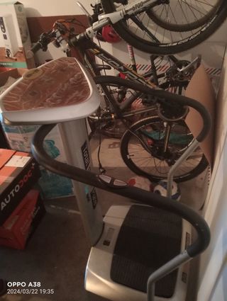 Vendo maquina vibratoria o cambio por esterilla.

