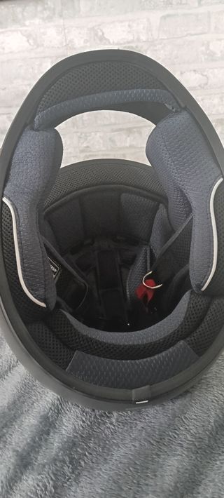 Casco moto LEM mate gris