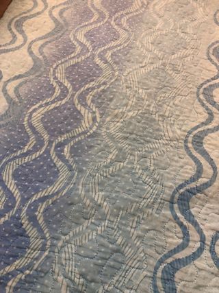 Coperte singole azzurre in perfette condizioni 