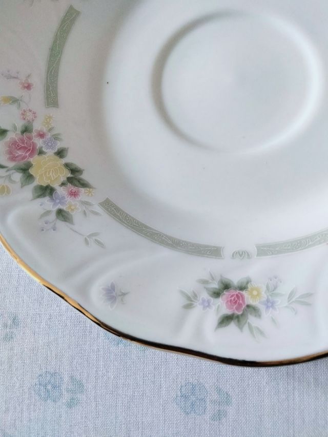 Juego de café - 4 tazas porcelana